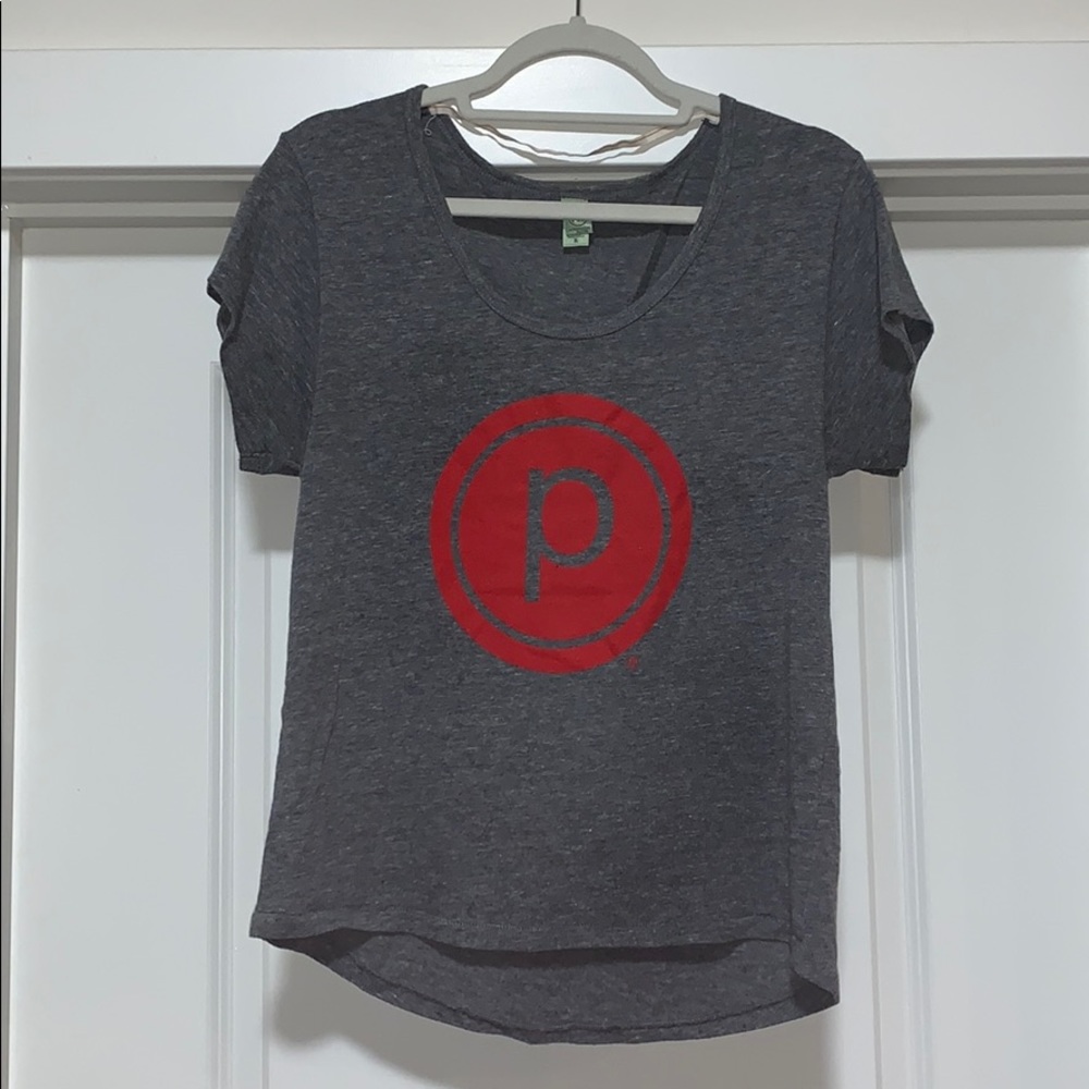 Pure Barre circle p location tee